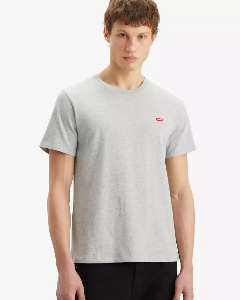 Levi’s T-SHIRT HOUSEMARK ORIGINAL - Mid Tone Grey Heather Jersey - Grigio