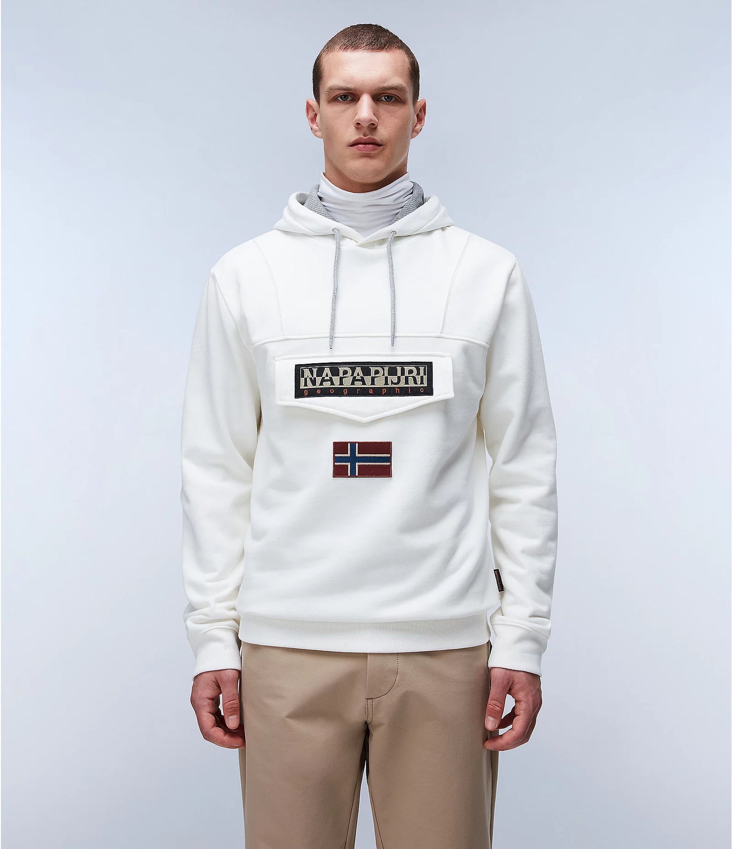 Napapijri - Felpa con Cappuccio - Burgee Winter