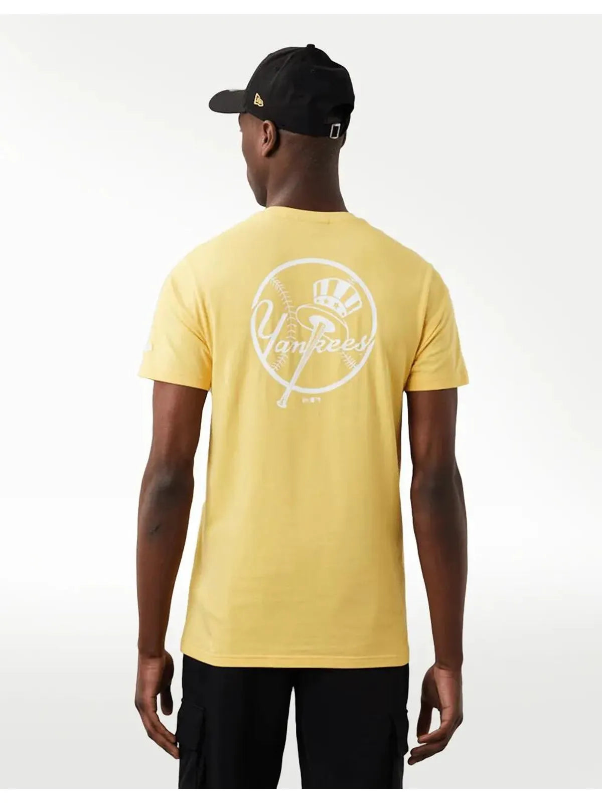 NEW ERA - MAGLIETTA UOMO LEAGUE ESSENZIAL BP TEE NEYYAN - Giallo