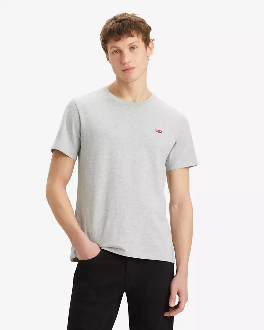 Levi’s T-SHIRT HOUSEMARK ORIGINAL - Mid Tone Grey Heather Jersey - Grigio