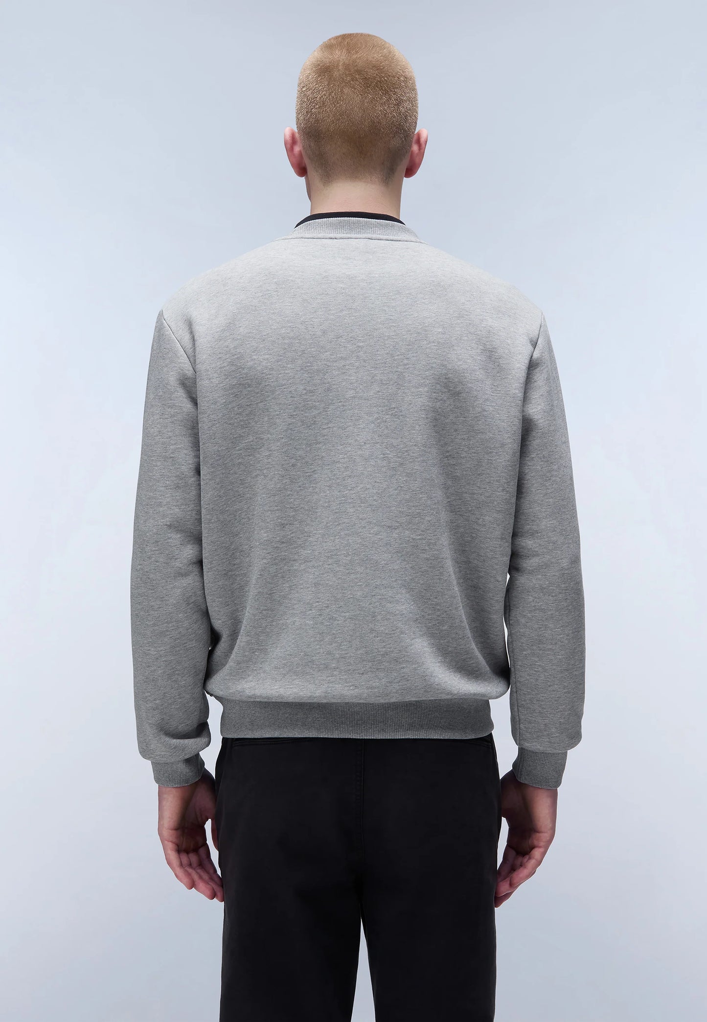 Napapijri
BOX LOGO - Felpa - medium grey melange