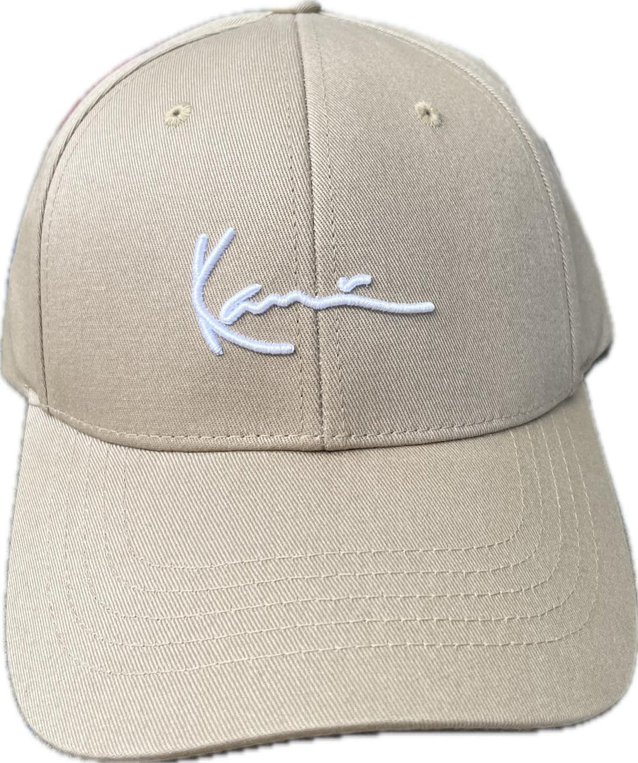 KARL KANI SIGNATURE ESSENTIAL CAP - Beige -Cappello da baseball