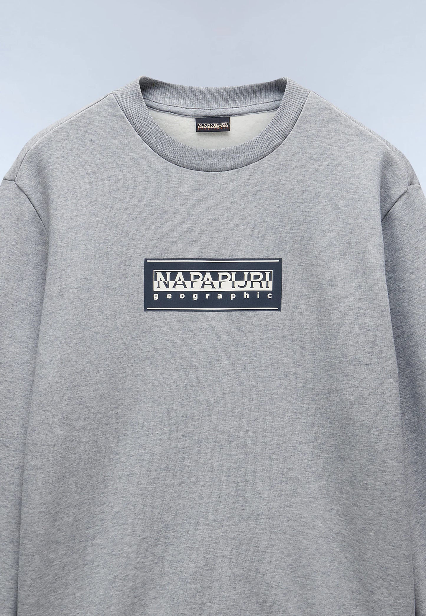 Napapijri
BOX LOGO - Felpa - medium grey melange