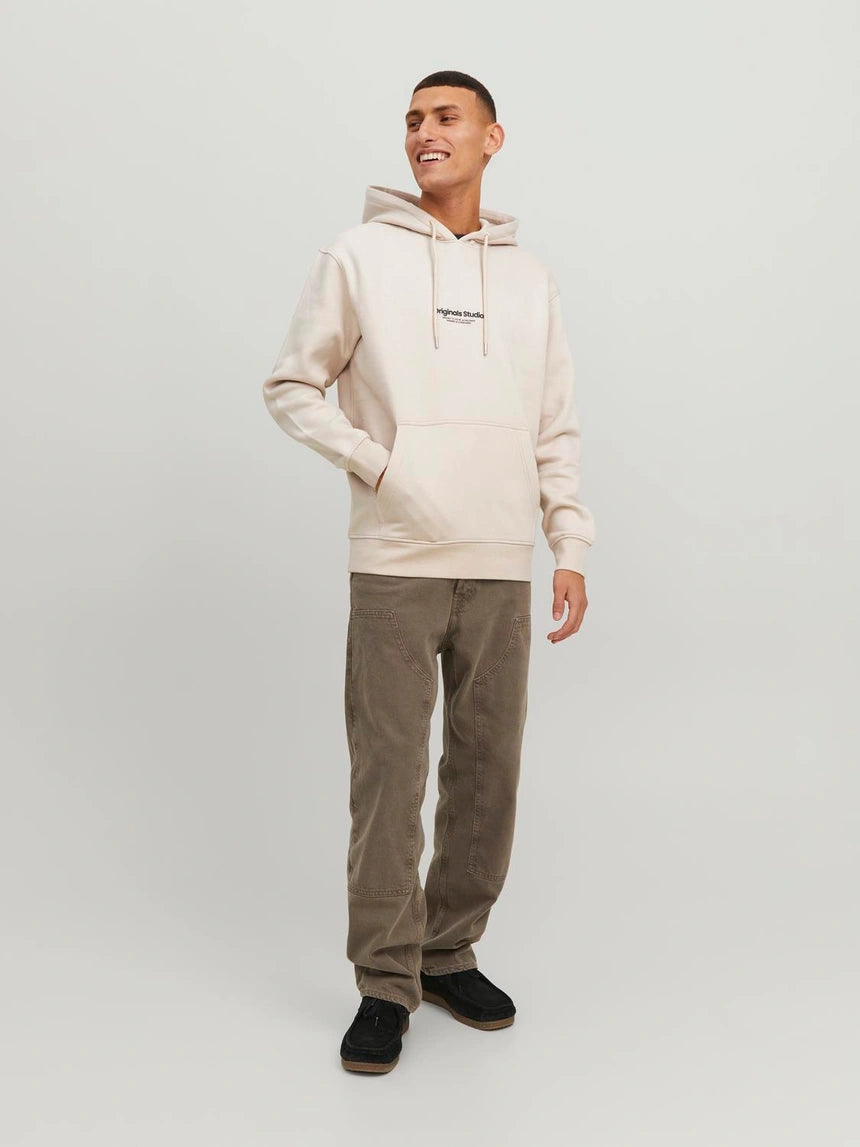 Jack&Jones - Felpa Original Studio - Beige