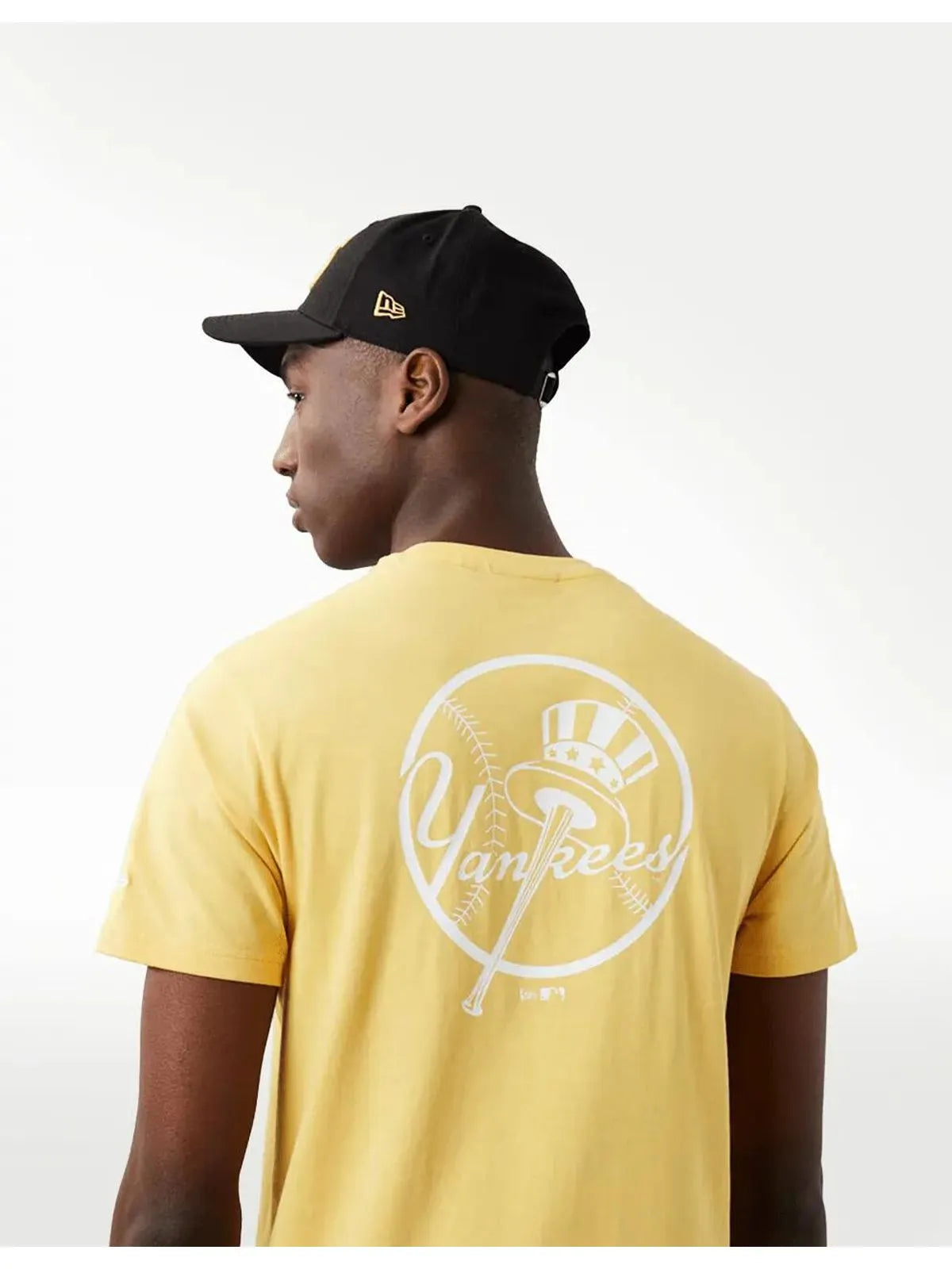 NEW ERA - MAGLIETTA UOMO LEAGUE ESSENZIAL BP TEE NEYYAN - Giallo