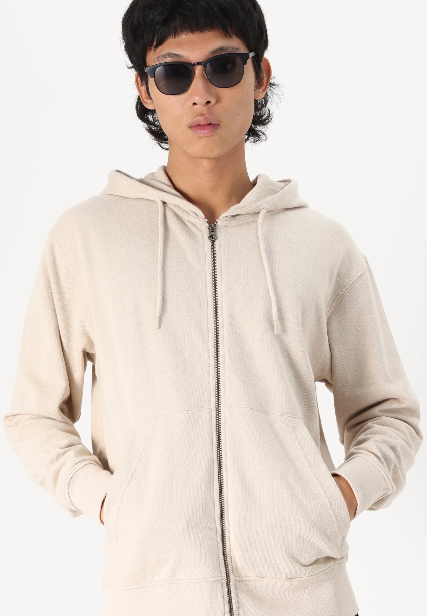 Jack & Jones
JJECHARGE ZIP HOOD - Felpa con
zip - moonbeam