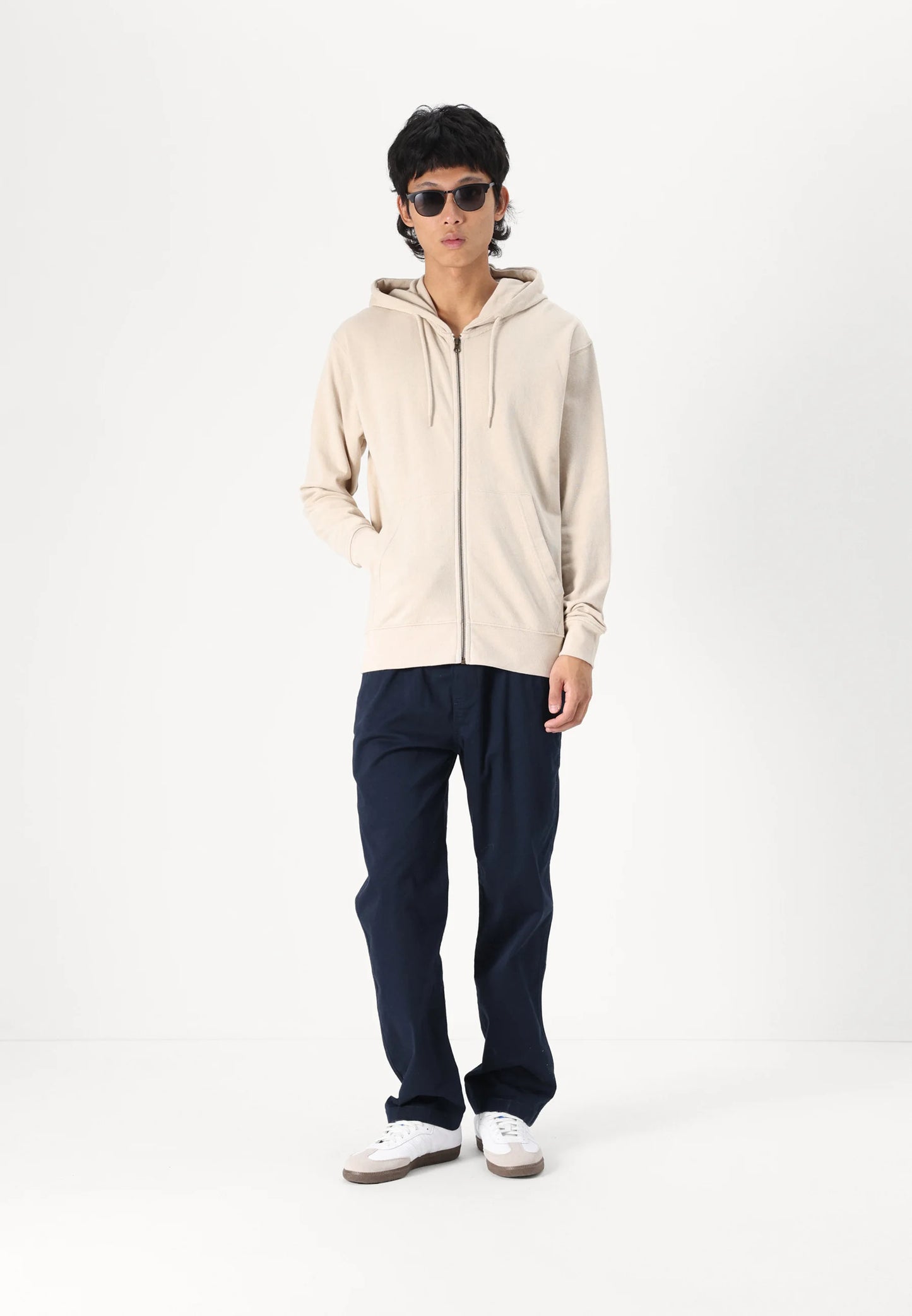 Jack & Jones
JJECHARGE ZIP HOOD - Felpa con
zip - moonbeam