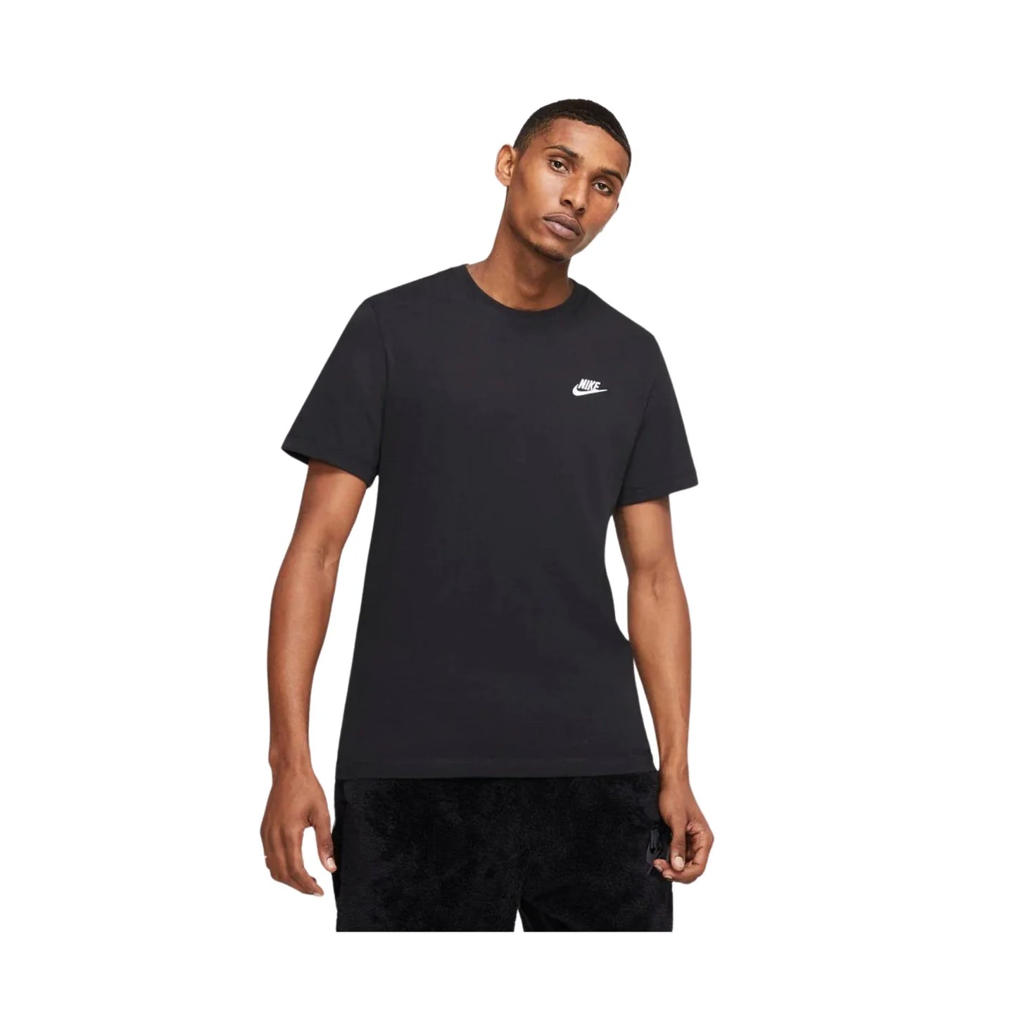 Nike T-shirt Uomo Nike Sportswear Club Nero