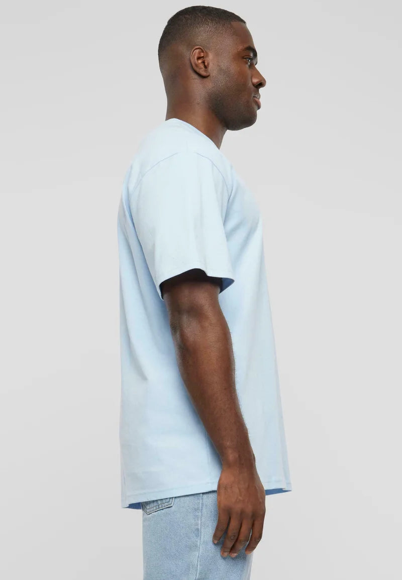 Karl Kani SMALL SIGNATURE ESSENTIAL TEE - T-shirt basic - light blue