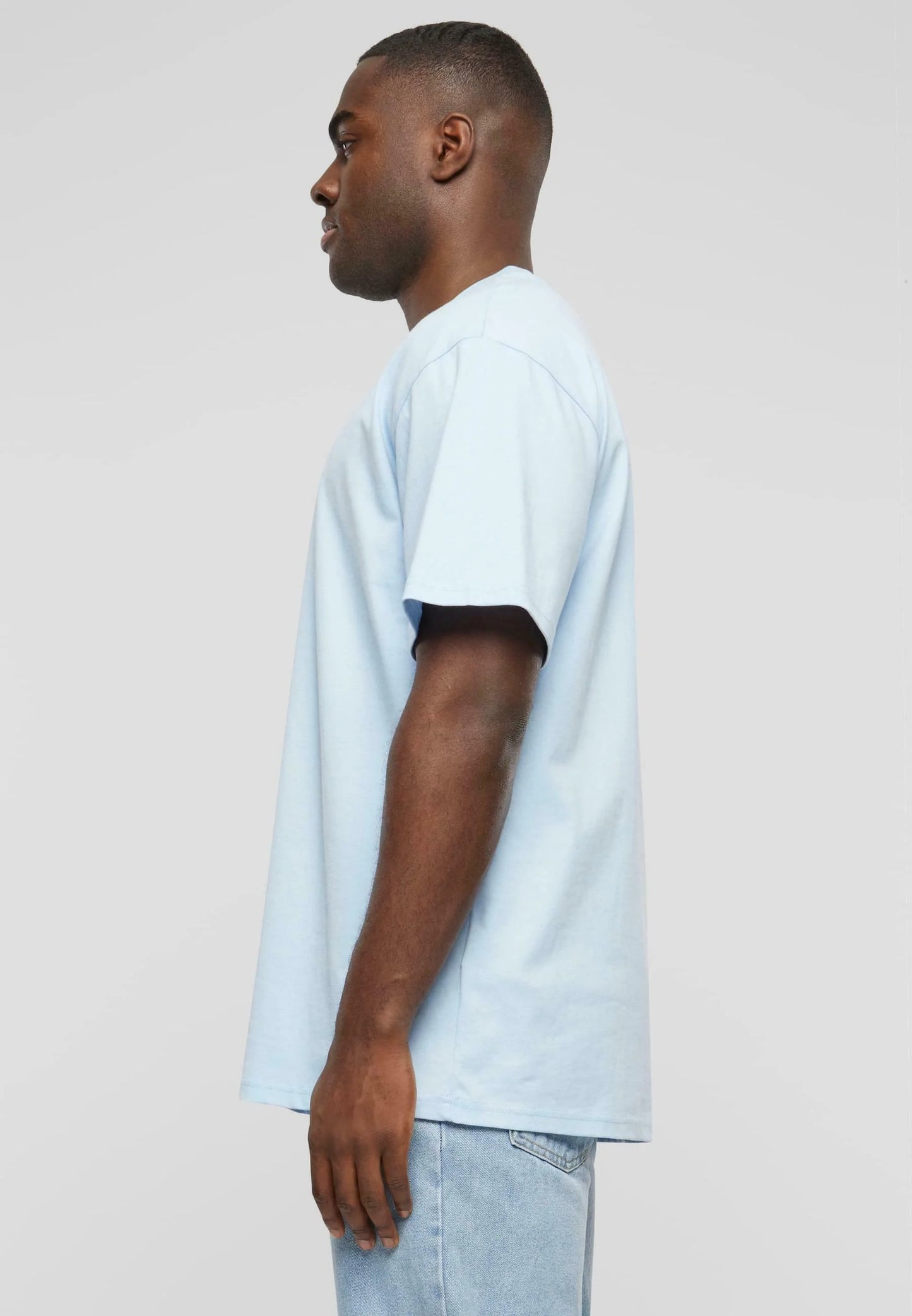 Karl Kani SMALL SIGNATURE ESSENTIAL TEE - T-shirt basic - light blue