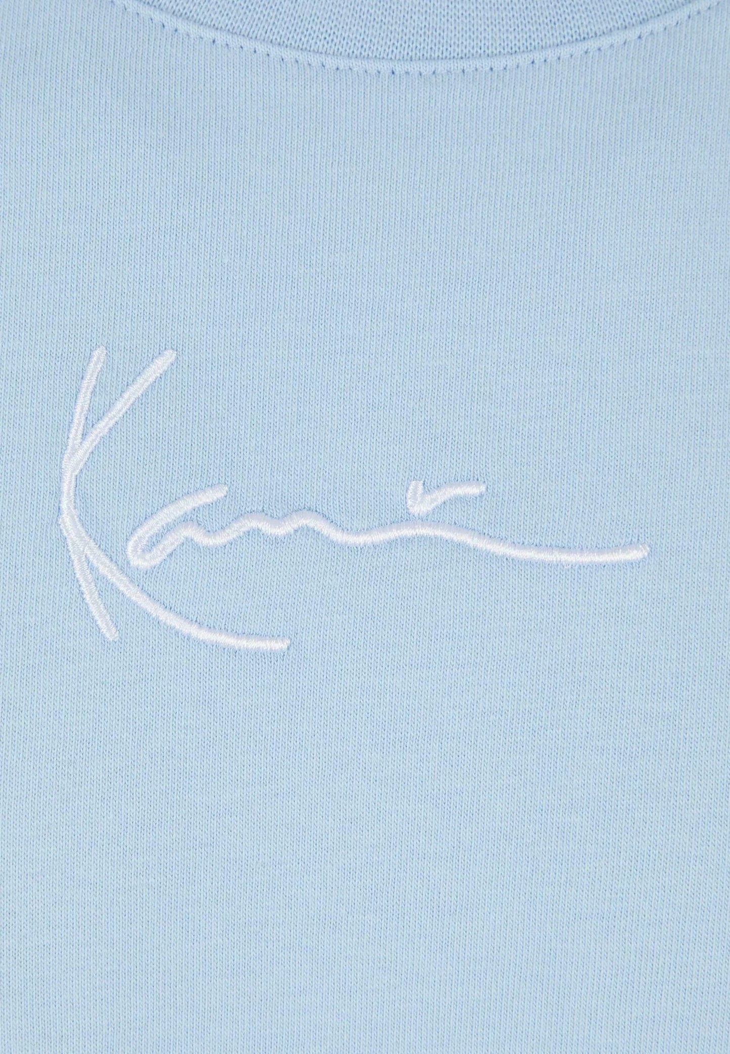 Karl Kani SMALL SIGNATURE ESSENTIAL TEE - T-shirt basic - light blue