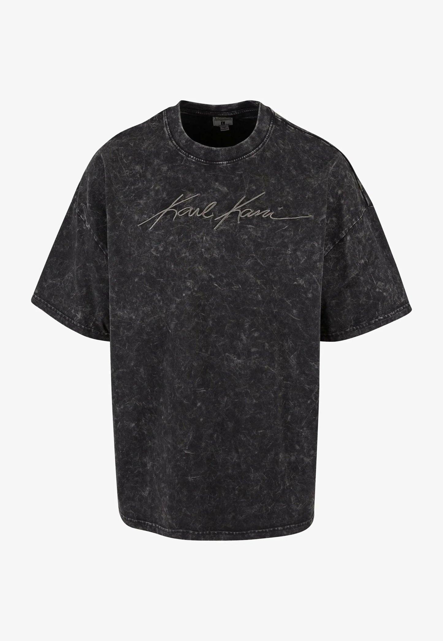 Karl Kani AUTOGRAPH HEAVY BOXY TEE - T-shirt con stampa - black