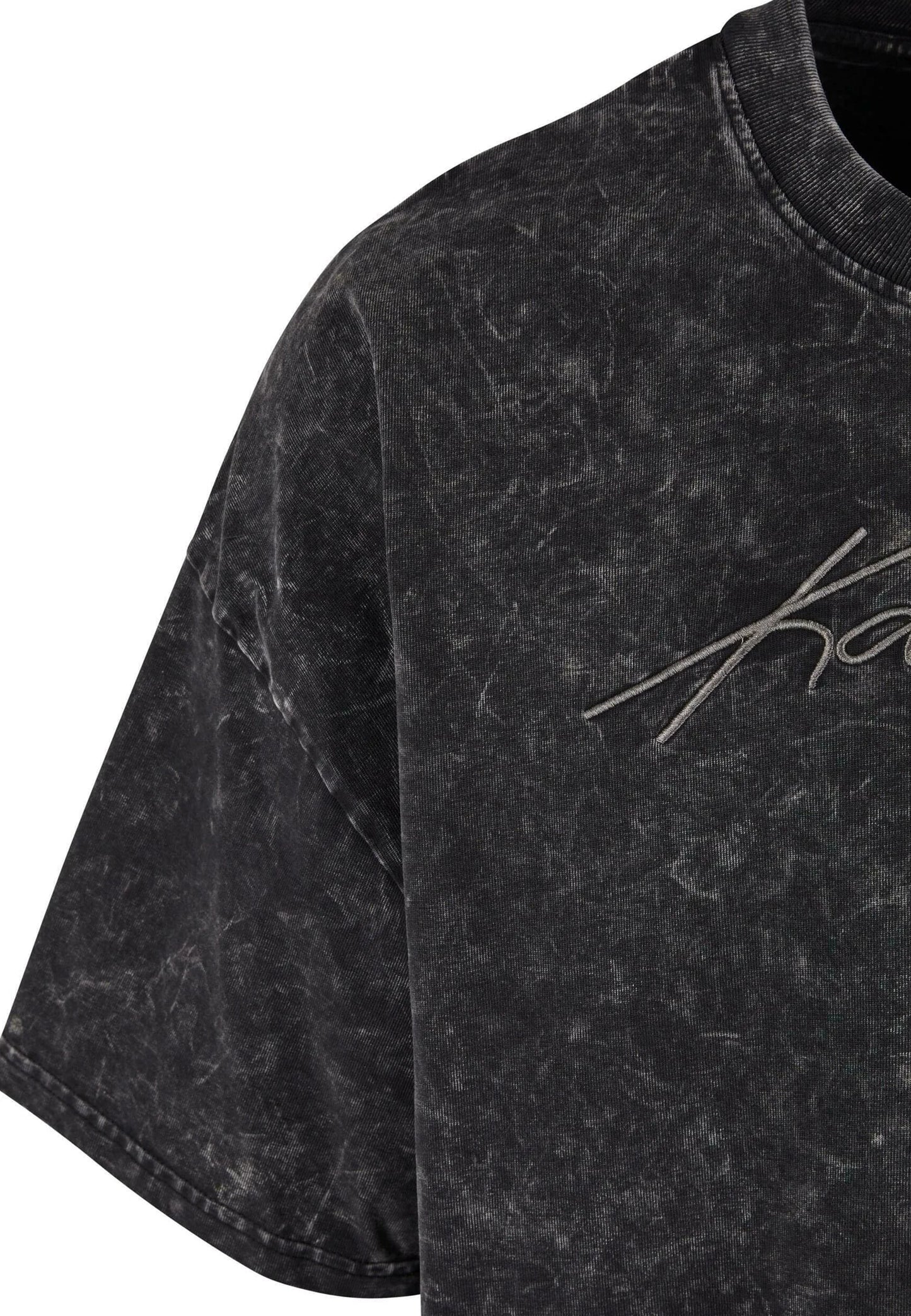 Karl Kani AUTOGRAPH HEAVY BOXY TEE - T-shirt con stampa - black