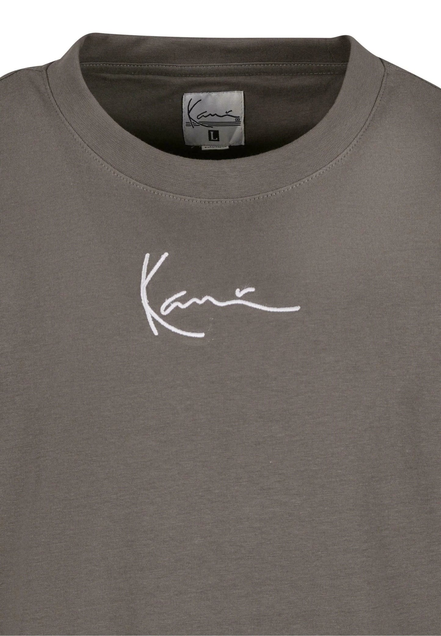 Karl Kani SMALL SIGNATURE ESSENTIAL TEE - T-shirt con stampa - anthracite